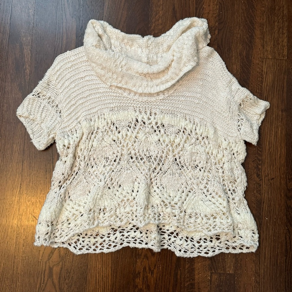 Free People Knit Top Size Medium